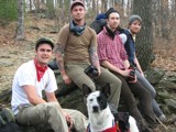 Group of thru-hikers